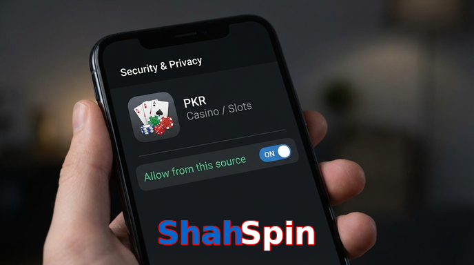 Game list for ShahSpin apk section
