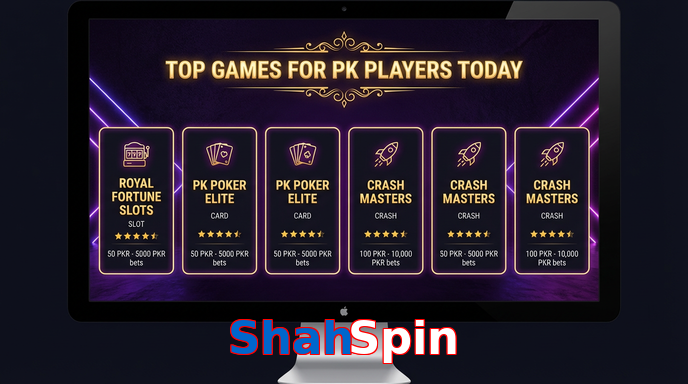 Payment and PKR controls in ShahSpin