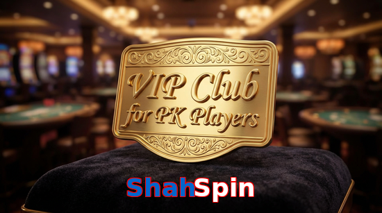 Main screen of ShahSpin vip page for PK players